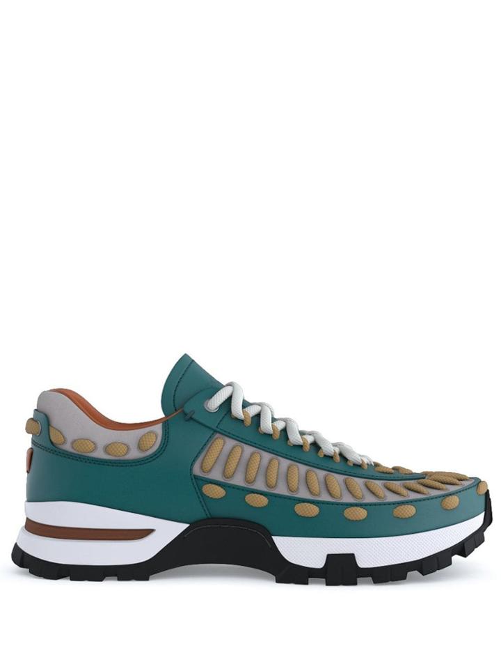 Ermenegildo Zegna Xxx My Claudio Sneakers - Green