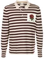 Kent & Curwen Striped Polo Sweater - Yellow