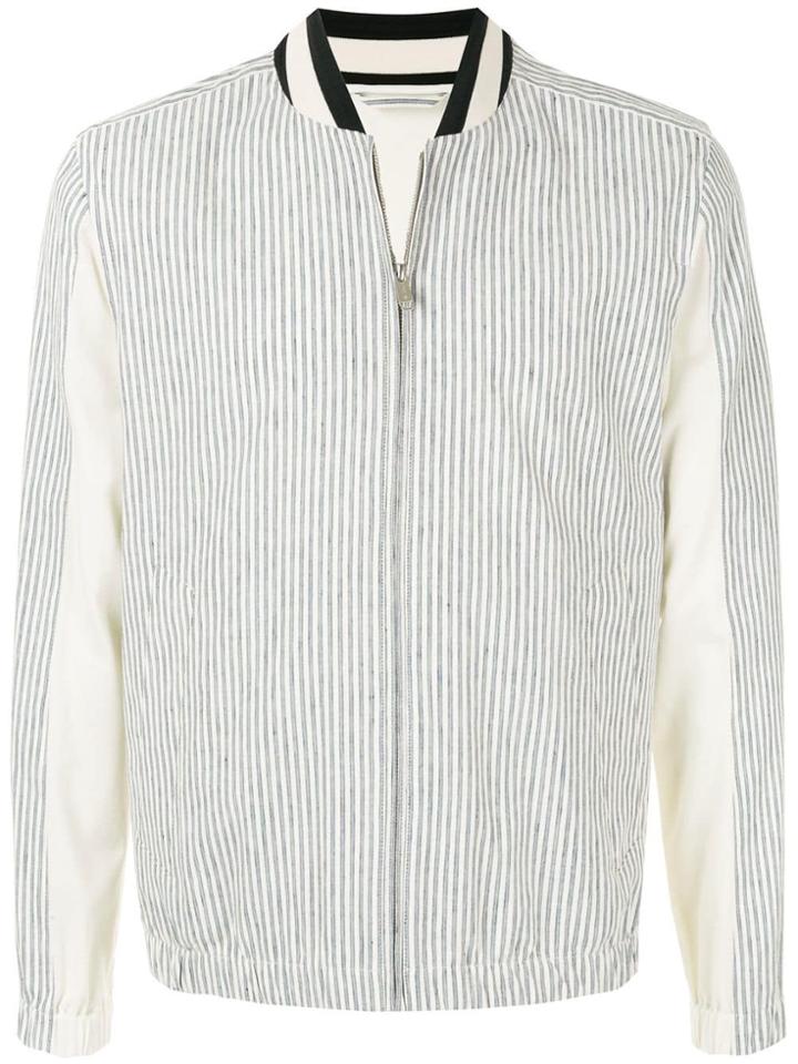 Cerruti 1881 Classic Bomber Jacket - White