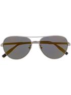 Montblanc Aviator-frame Sunglasses - Metallic