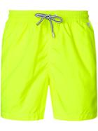 Mc2 Saint Barth Drawstring Swim Shorts - Yellow & Orange