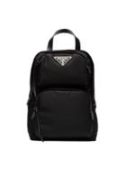 Prada One-shoulder Nylon Backpack - Black