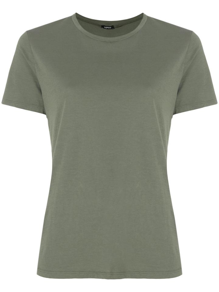 Aspesi Round Neck T-shirt - Green