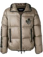 Dsquared2 Padded Logo Jacket - Green