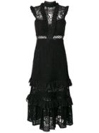 Three Floor Boulevard Lace Dress - Black
