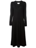 Maison Margiela Contrast Stitch Dress, Women's, Size: Small, Black, Wool