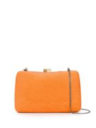 Serpui Woven Minaudière - Orange