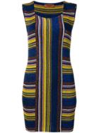 Missoni Striped Fitted Mini Dress - Multicolour