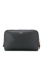 Tom Ford Pebbled Texture Wash Bag - Black