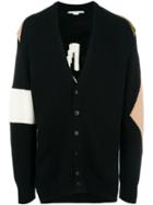 Stella Mccartney Tomorrow Knit Cardigan, Men's, Size: Small, Black, Cotton/polyamide/viscose/wool