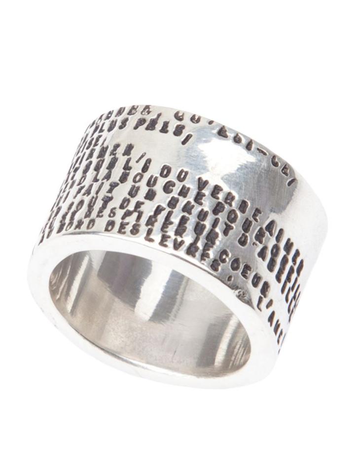 Thoraval 'a Kiss, Two Verse' Ring