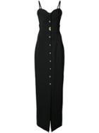 Cushnie Et Ochs Long Sweetheart Dress - Black