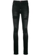 Philipp Plein Embellished Skinny Jeans - Black