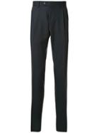 Lardini High-waisted Tailored Trousers - Blue