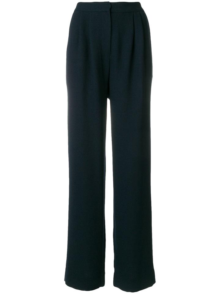 Essentiel Antwerp High-waist Flared Trousers - Blue