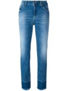 Dondup 'paige' Straight-leg Jeans, Women's, Size: 28, Blue, Cotton/spandex/elastane