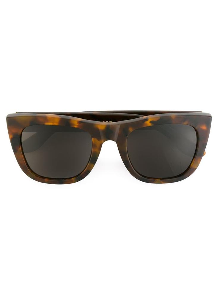 Retrosuperfuture 'gals' Sunglasses, Women's, Brown, Acetate