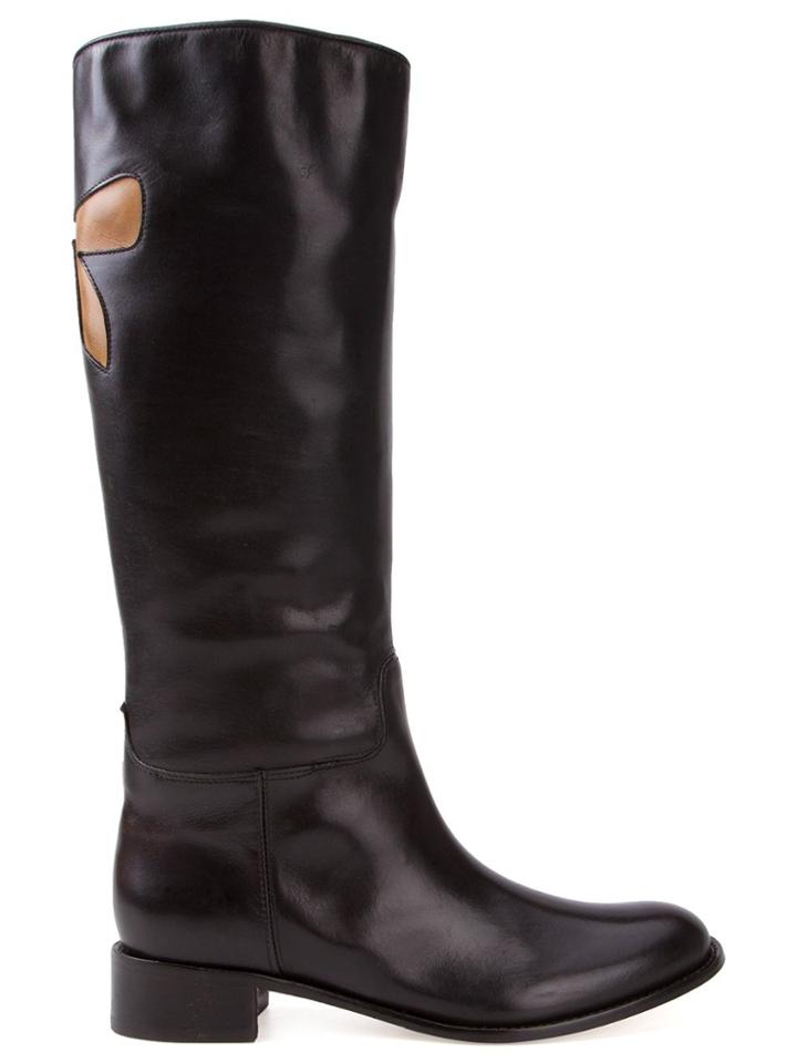 Sarah Chofakian Low-heel Boots - Black