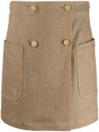 Fendi Fendi Flq522a8gx F18dt Folk - Brown