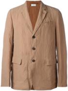 Dries Van Noten Three-button Blazer, Men's, Size: 48, Nude/neutrals, Linen/flax