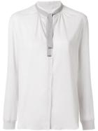 Fabiana Filippi Tie Neck Shirt - Unavailable