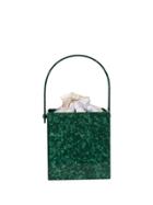 Montunas Stellis Square Tote Bag - Green
