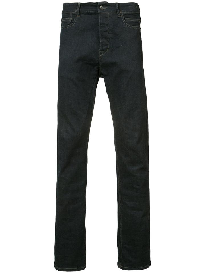 Rick Owens Drkshdw - Torrence Cut Jeans - Men - Cotton/nylon - 32, Blue, Cotton/nylon