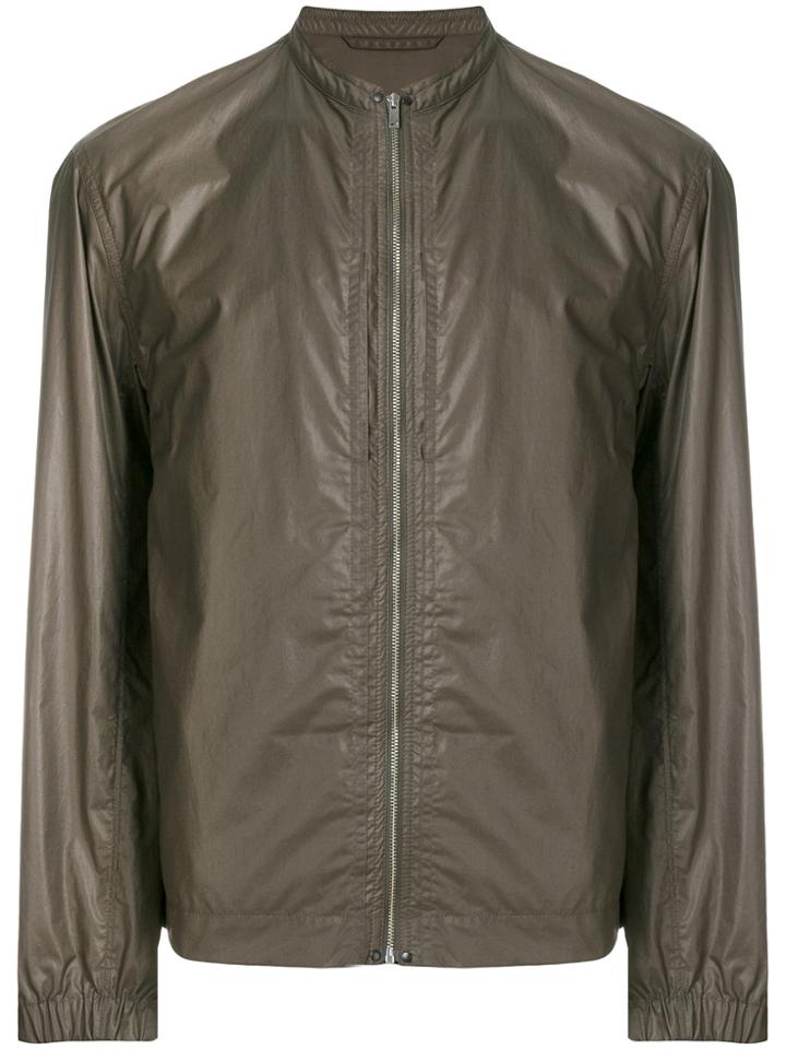Lemaire Fitted Bomber Jacket - Brown