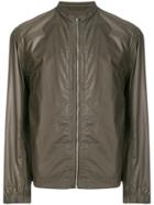 Lemaire Fitted Bomber Jacket - Brown
