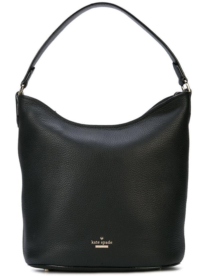 Kate Spade Pebbled Effect Crossbody Bag - Black