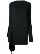 Rick Owens Drkshdw Longline Sweater, Women's, Size: Small, Black, Cotton