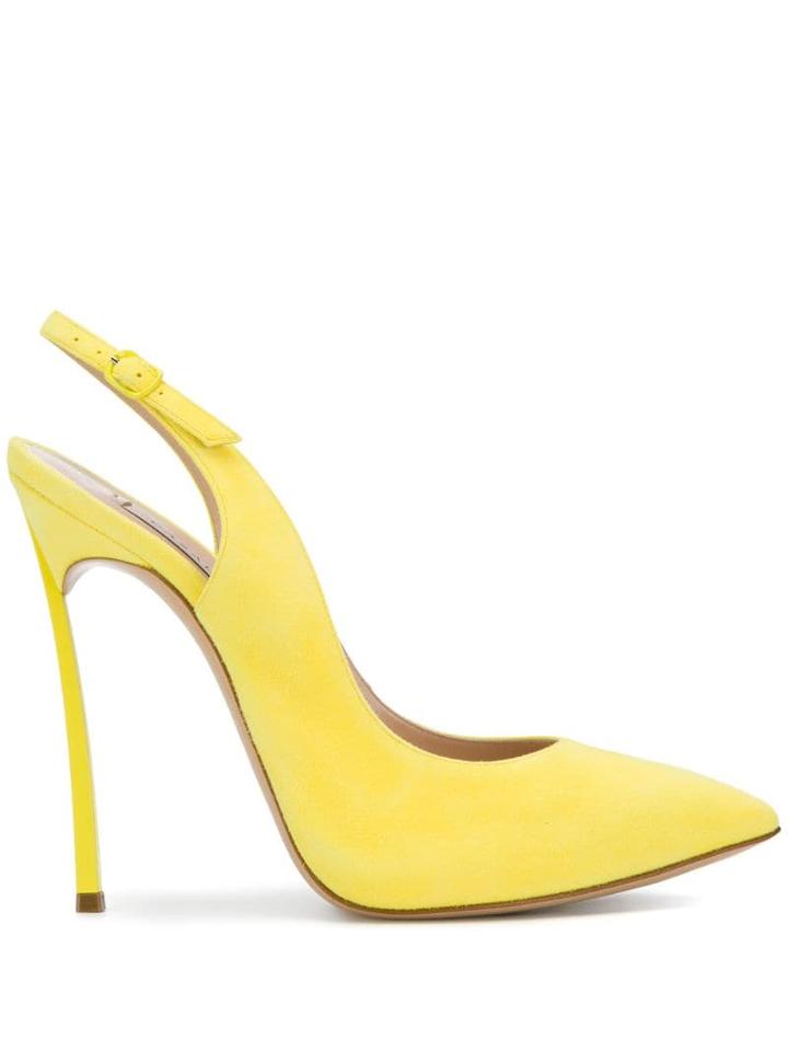 Casadei Royal Fizz Pumps - Yellow