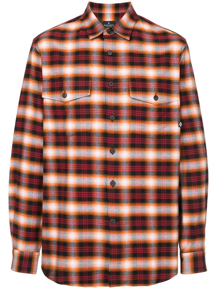Marcelo Burlon County Of Milan Gorilla Shirt - Yellow & Orange