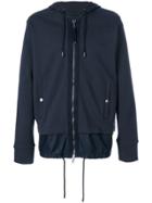 Diesel Black Gold Double Hem Drawstring Hoodie - Blue