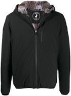 Save The Duck Short Hooded Jacket - Black