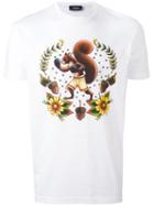 Dsquared2 - Logo Patch T-shirt - Men - Cotton/wool - Xl, White, Cotton/wool