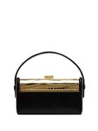 Bienen Davis Regine Crocodile Embossed Tote Bag - Black