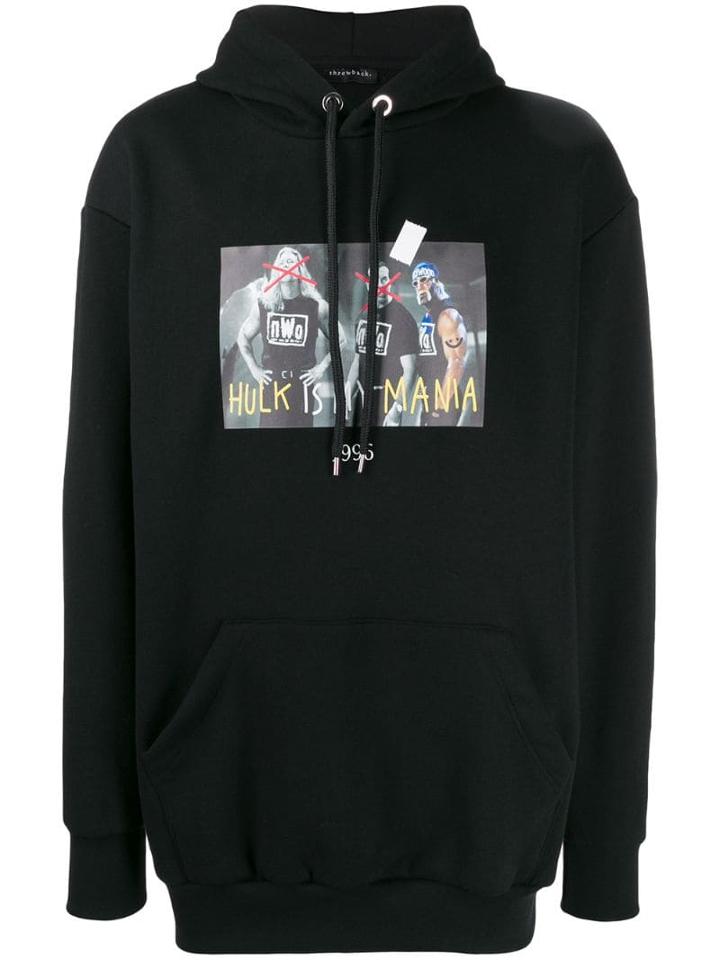Throwback. Hulk Hoodie - Black