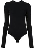 Protagonist Extended Sleeve Bodysuit, Women's, Size: Xs, Black, Polyester/spandex/elastane