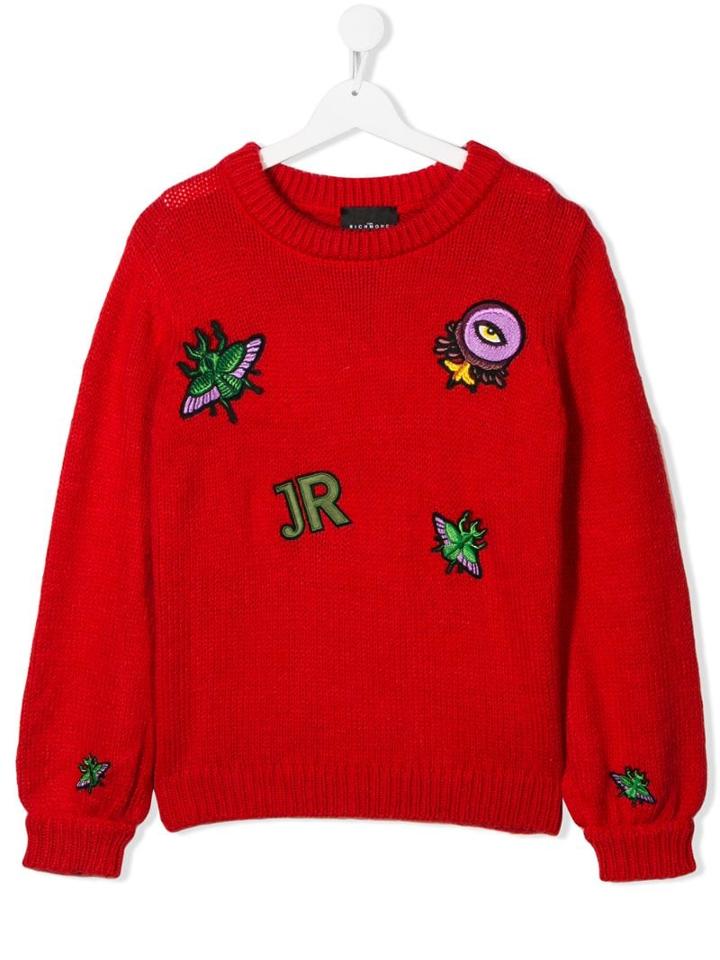 John Richmond Junior Knitted Jumper - Red