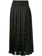3.1 Phillip Lim Layered Pleated Skirt - Black
