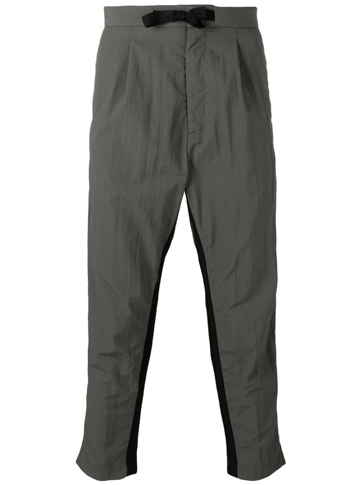 Var/city Straight Trousers, Men's, Size: 52, Green, Cotton/polyamide/polyester