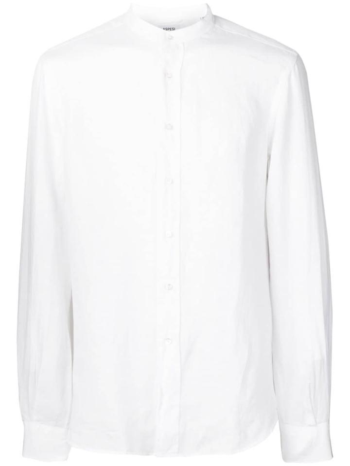 Aspesi Round Neck Shirt - White