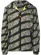 Diesel All-over Print Bomber Jacket - Black