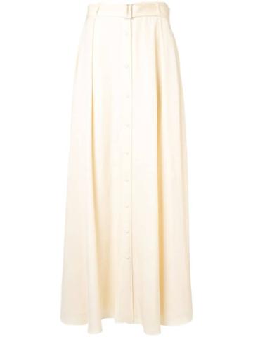Layeur Belted Maxi Skirt - Neutrals
