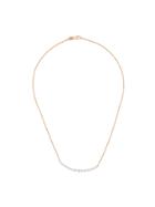 Anita Ko Crescent Diamond Necklace - Metallic