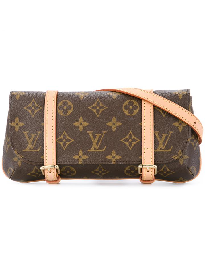 Louis Vuitton Vintage Pochette Marelle Monogram Waist Bag - Brown
