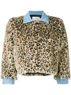 Forte Dei Marmi Couture Tiger Cropped Jacket - Nude & Neutrals