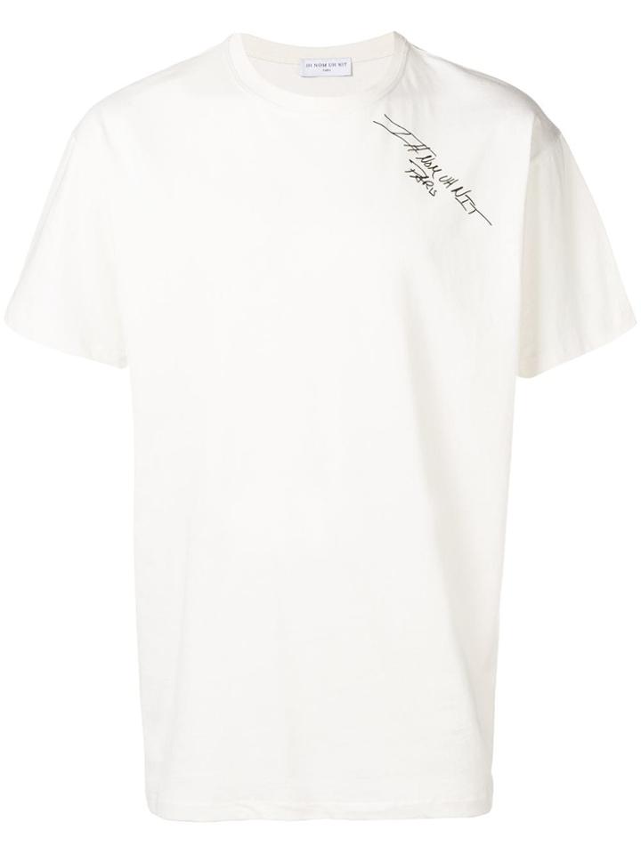 Ih Nom Uh Nit Branded T-shirt - White