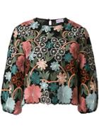 Red Valentino Embroidered Floral Top - Multicolour